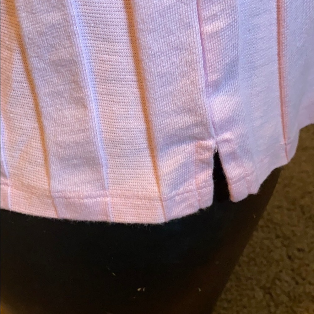 Pink ribbed tee - Picture 6 of 8